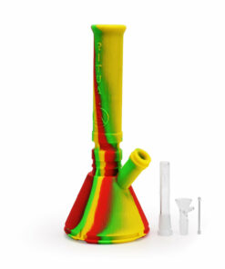 Shop Ritual - 12'' Deluxe Silicone Modular Beaker - Rasta in australian