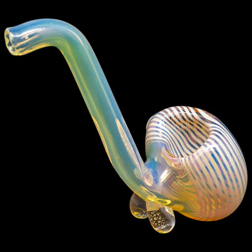 Shop LA Pipes "Flaco" Skinny Glass Sherlock Pipe in australian