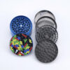 Shop 4 Piece Tetris Design Zinc Alloy Metal Grinder in australian