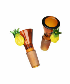 Shop Pulsar Fruit Series Pineapple Express Herb Pipe Glow Duo - 10