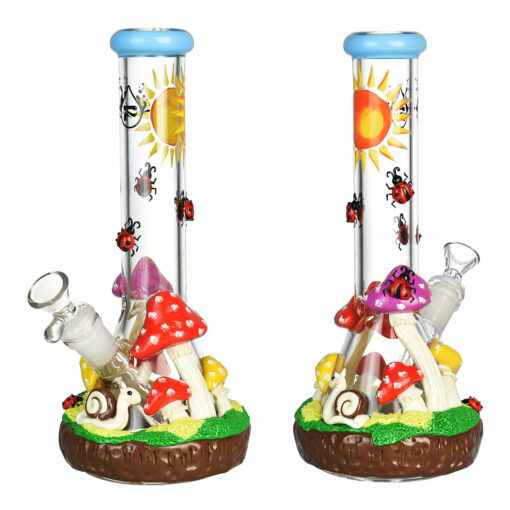 Shop Pulsar Ladybug Shroom Beaker Water Pipe- 10.25"/14mm F in australian