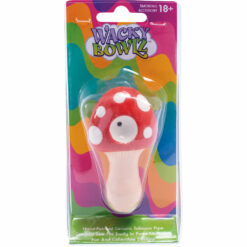 Shop Wacky Bowlz Mushroom Ceramic Pipe | 3.5