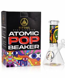 Shop Ritual Smoke - Atomic Pop 8" Glass Beaker - Distortion in australian