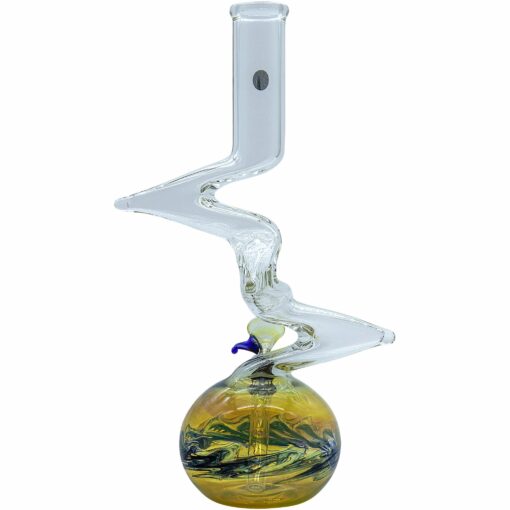 Shop LA Pipes "Switchback" Bubble Base Bong in australian