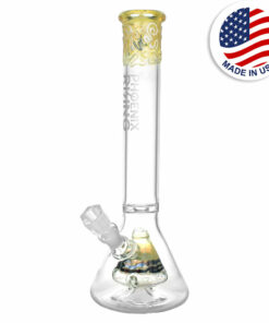 Shop Phoenix Rising Psychic Pyramid Beaker Water Pipe - 16.25"/19mm F in australian