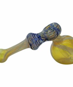 Shop LA Pipes "Raked Hammer" Fumed Hammer Bubbler Pipe (Various Colors) in australian