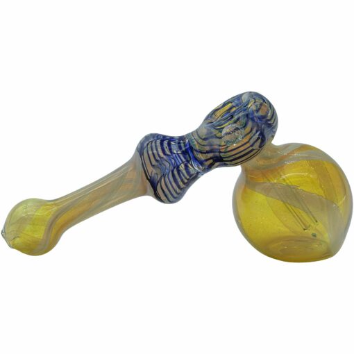 Shop LA Pipes "Raked Hammer" Fumed Hammer Bubbler Pipe (Various Colors) in australian