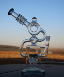 Shop Approx. 11.5" Recycler Style Water Pipe w/ Dual Percs in australian