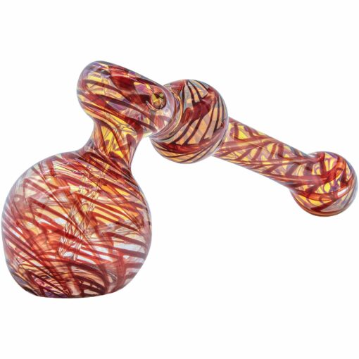 Shop LA Pipes "Full Rake" Fumed Hammer Bubbler Pipe (Various Colors) in australian