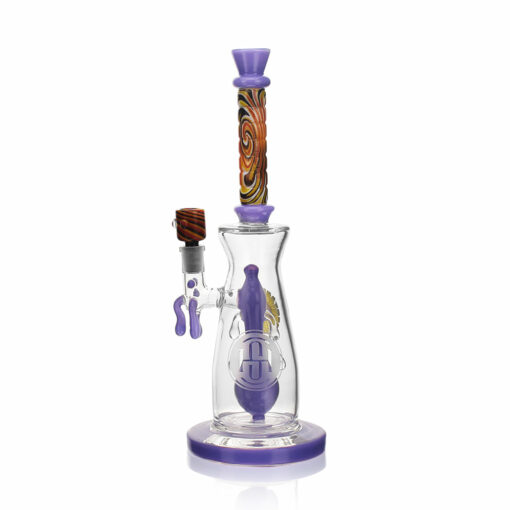 Shop High Society | Jupiter Premium Wig Wag Waterpipe (Slime Purple) in australian