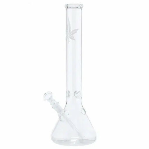 Shop 14" Hemp Lear Beaker Glass Water Pipe in australian