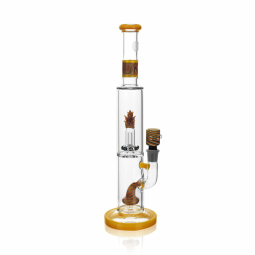 Shop High Society | Cygnus Premium Wig Wag Waterpipe (Canary Yellow) in australian