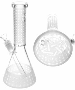 Shop Top Eight Etched Beaker Water Pipe - 9.75