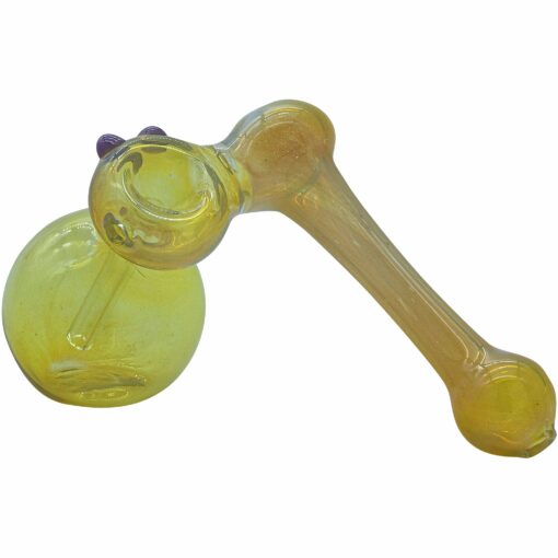 Shop LA Pipes "Silver Sidecar" Fumed Hammer Sidecar Pipe (Various Colors) in australian