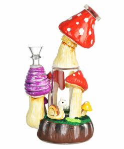 Shop Pulsar Old School Shroom Water Pipe - 9"/14mm F in australian