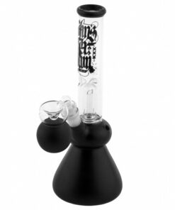 Shop Amsterdam | 12" Black Glass Water Pipe w/ Dome Perc in australian