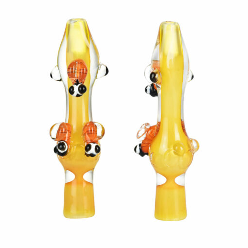 Shop Lil Bees Honey Golden Chillum Pipe - 4" in australian