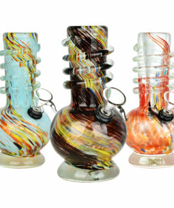 Shop Out Of The Void Soft Glass Water Pipe - 6.5" / Colors Vary in australian