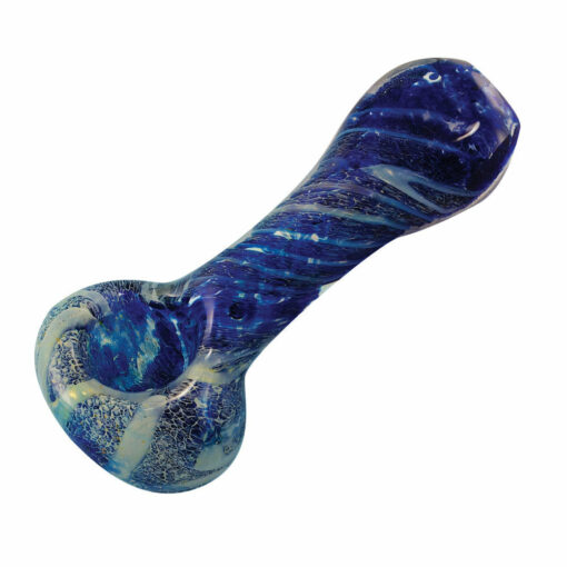 Shop Twisted Frit Glass Pipe in australian