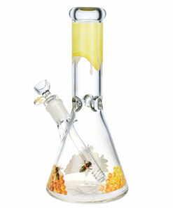 Shop Pulsar Full Wrapped Beaker Water Pipe - 10.5"/14mm F/Sweet Nectar in australian