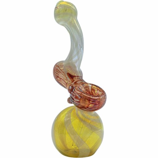 Shop LA Pipes "Rake Bubb" Fumed Sherlock Bubbler Pipe (Various Colors) in australian