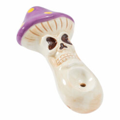 Shop Wacky Bowlz Skull Mushroom Ceramic Pipe - 4" in australian