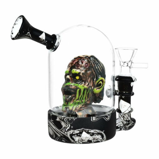 Shop Zombie Head Bell Jar Water Pipe - 4.75" / 14mm F in australian