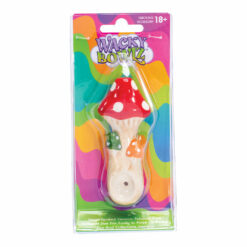 Shop Wacky Bowlz Tri Mushroom Ceramic Pipe - 4