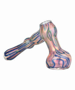 Shop DNA Twist Gold Fumed Hammer Bubbler - 6" in australian