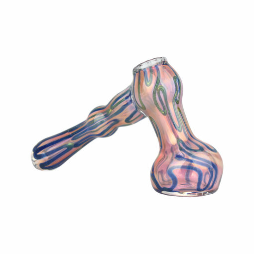 Shop DNA Twist Gold Fumed Hammer Bubbler - 6" in australian