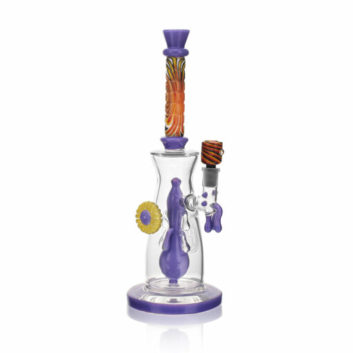 Shop High Society | Jupiter Premium Wig Wag Waterpipe (Slime Purple) in australian