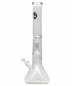 Shop LA Pipes Thick Glass Beaker Showerhead Perc Bong in australian