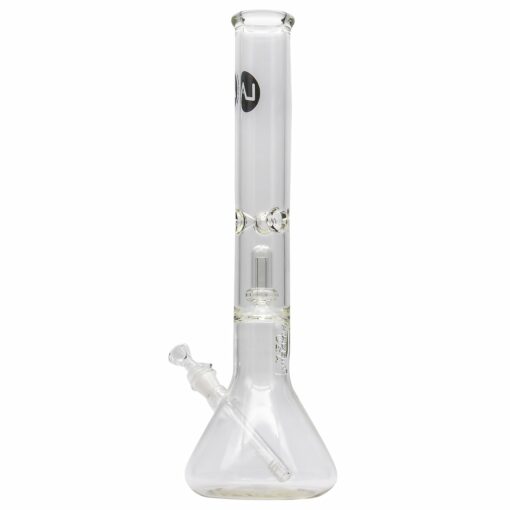 Shop LA Pipes Thick Glass Beaker Showerhead Perc Bong in australian