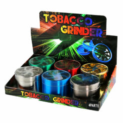 Shop 6PC DISPLAY - 4pc Aluminum Grinder - 2.5" - Assorted Colors in australian