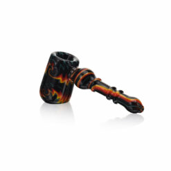 Shop High Society | Eris Premium Wig Wag Bubbler (Black Rainbow V1) in australian