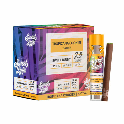 Shop Sweet Blunt D8, HHC, THC-P - Tropicana Cookies (Sativa) in australian