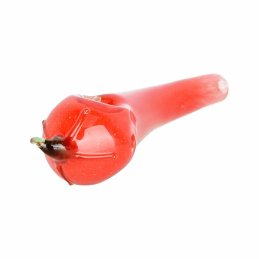 Shop Spice Of Life Chili Pepper Glass Pipe - 4.75" / Colors Vary in australian