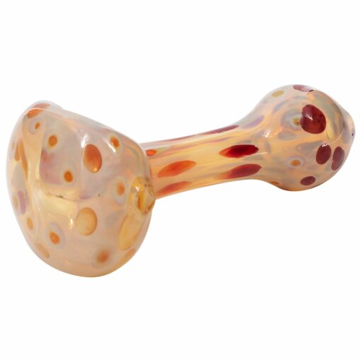 Shop LA Pipes Polka Dot Glass Spoon Pipe in australian