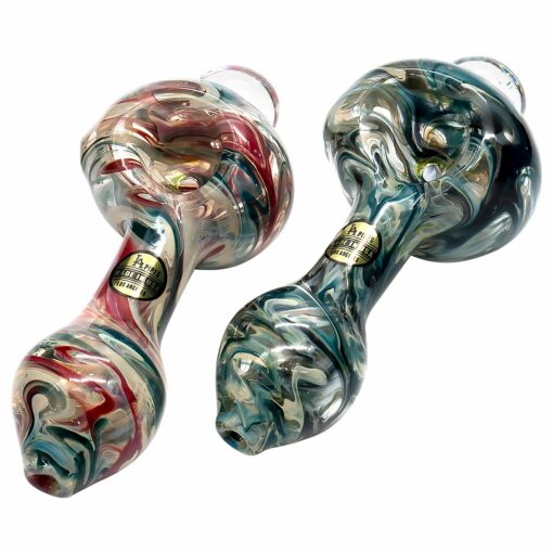 Shop LA Pipes "Primordial Ooze" Glass Spoon Pipe in australian