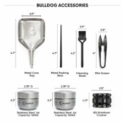 Shop BULLDOG Smell Proof Bag and session kit in australian