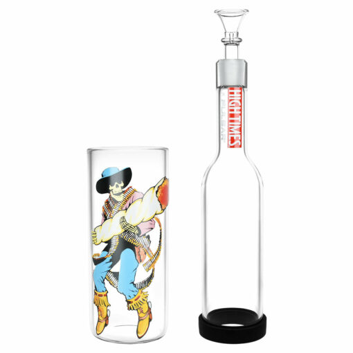 Shop High Times x Pulsar Gravity Water Pipe - Cowboy Boots / 11.5" / 19mm F in australian