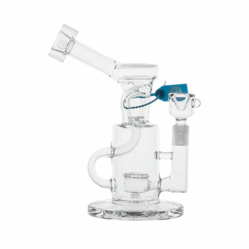 Shop Cookies Double Cycler Glass Water Pipe - 9" / 14mm F in australian