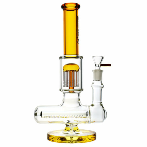 Shop Pulsar Jellyfish Inline Perc Water Pipe- 11"/14mm F/Colors Vary in australian