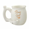 Shop Stoner girl white with gold imprint mug - roast & toast mug in australian