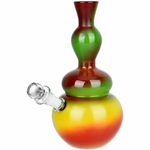 Shop Vase Ombre Soft Glass Water Pipe - 9" / Colors Vary in australian