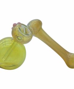 Shop LA Pipes "Silver Sidecar" Fumed Hammer Sidecar Pipe (Various Colors) in australian