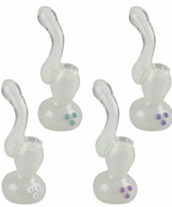 Shop Glow Bubbler - 5" / Colors Vary in australian