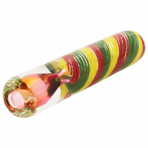 Shop LA Pipes The "Rasta Twister" Chillum Pipe in australian