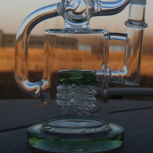 Shop Approx. 11.5" Recycler Style Water Pipe w/ Dual Percs in australian