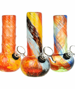 Shop Celebrate Joy Soft Glass Water Pipe - 6" / Colors Vary in australian